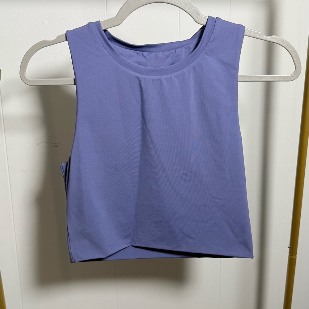 Vitality Balance Athletica Lavender Crop Top